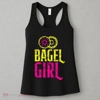 Bagel Girl Funny Bagel Lover Costume Women's Tank Top thumb 3