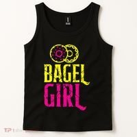 Bagel Girl Funny Bagel Lover Costume Tank Top thumb 2