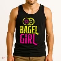 Bagel Girl Funny Bagel Lover Costume Tank Top thumb 3