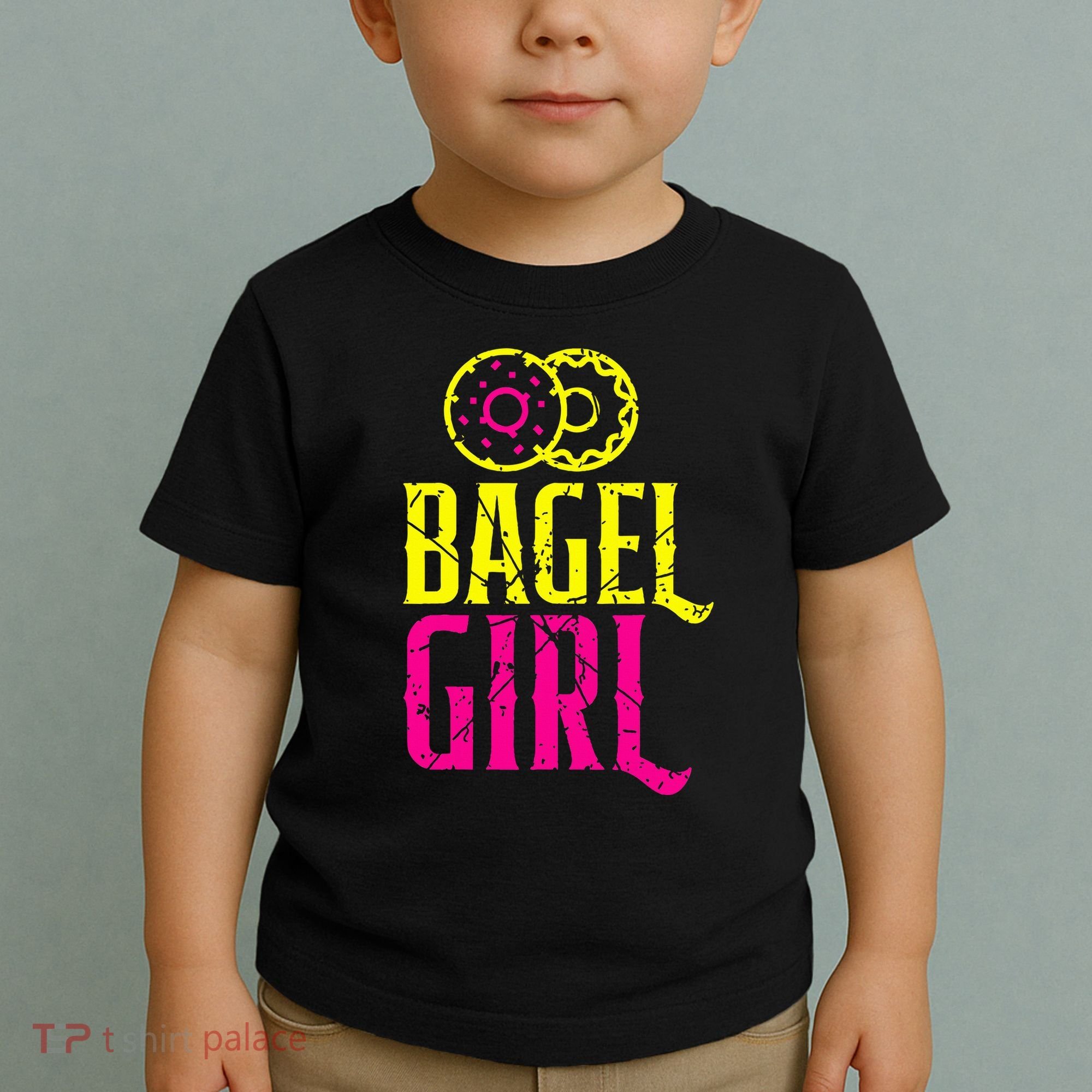 Bagel Girl Funny Bagel Lover Costume Toddler T-Shirt