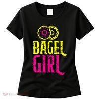 Bagel Girl Funny Bagel Lover Costume Women's T-Shirt thumb 0