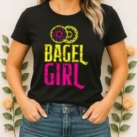 Bagel Girl Funny Bagel Lover Costume Women's T-Shirt thumb 2