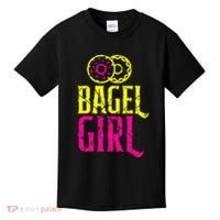 Bagel Girl Funny Bagel Lover Costume Kids T-Shirt thumb 0