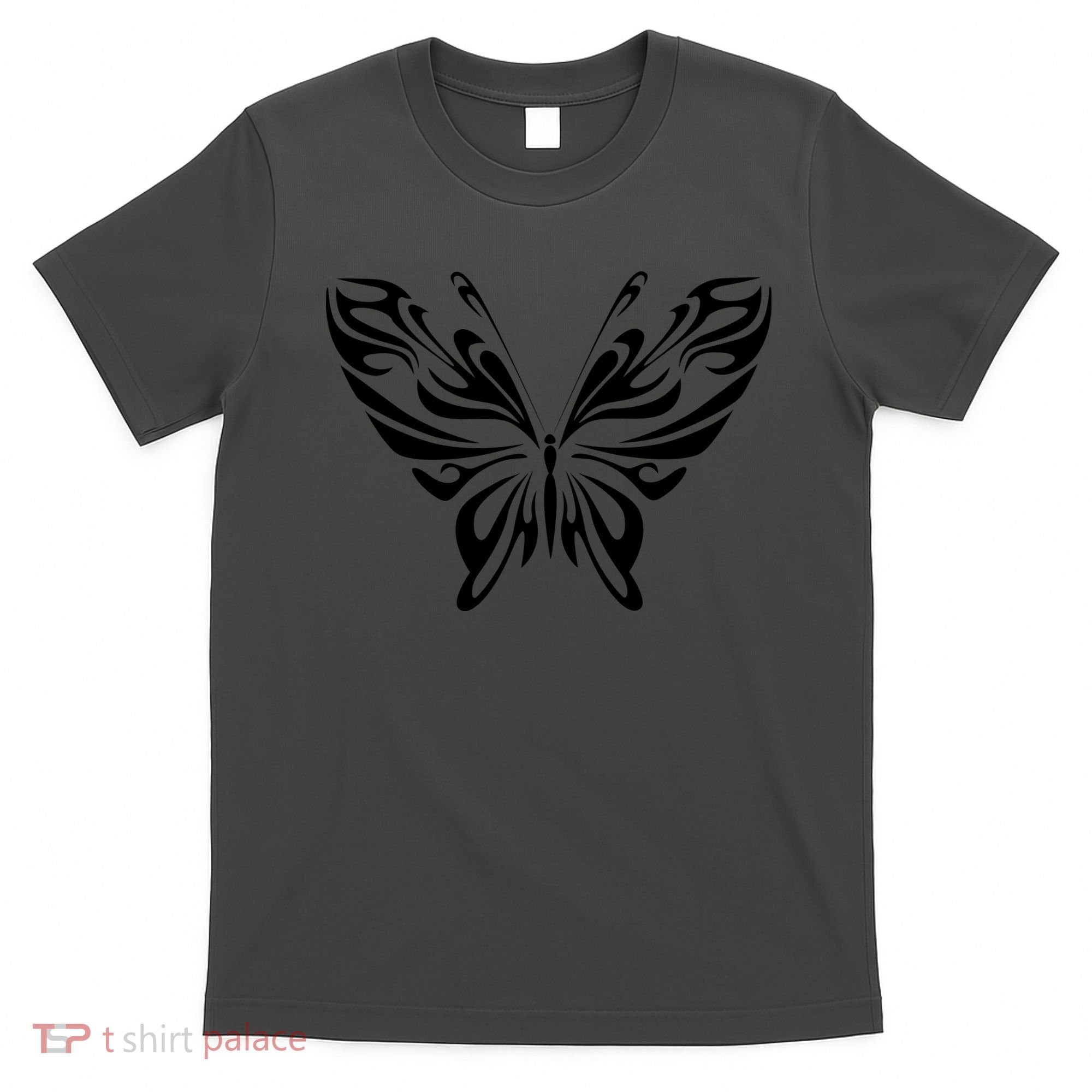 Butterfly Goth Fairy Grunge Graphic Symbol T-Shirt
