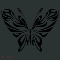Butterfly Goth Fairy Grunge Graphic Symbol Mousepad thumb 1