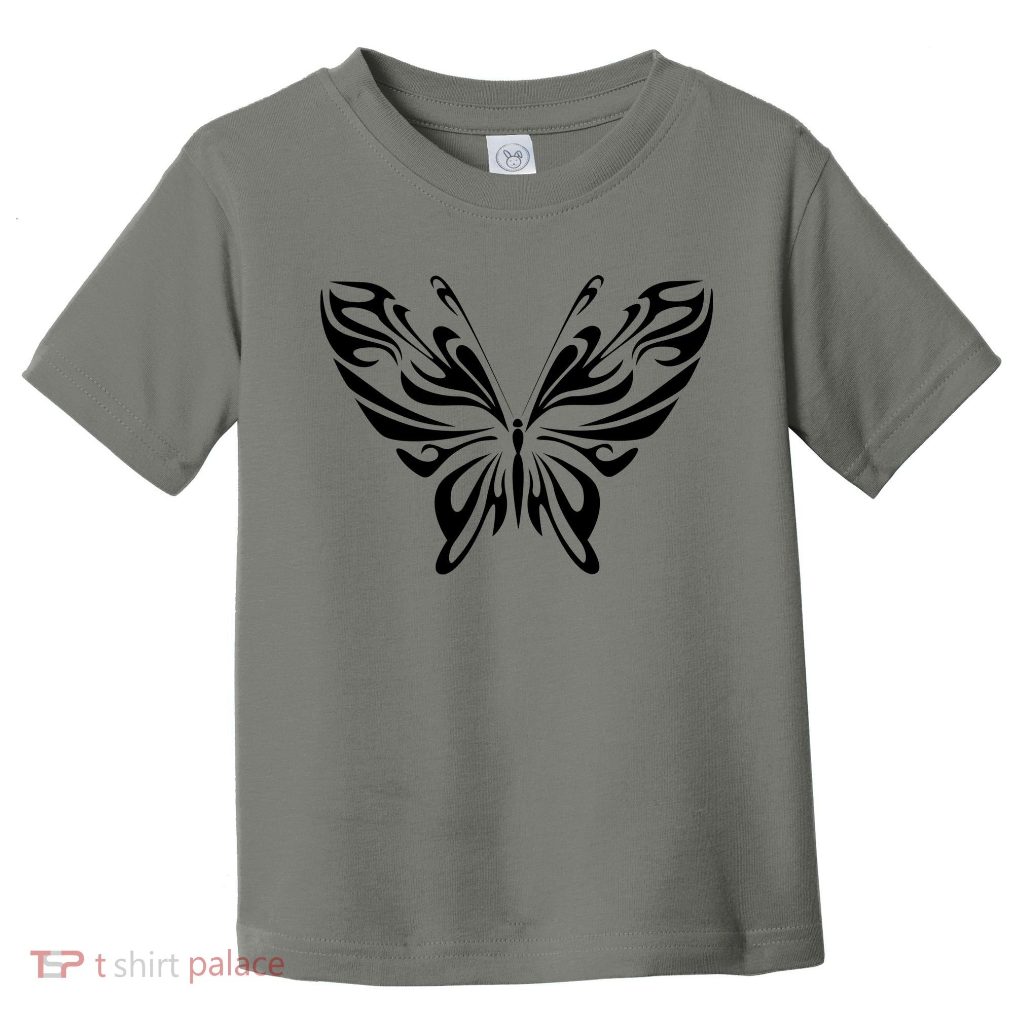 Butterfly Goth Fairy Grunge Graphic Symbol Toddler T-Shirt