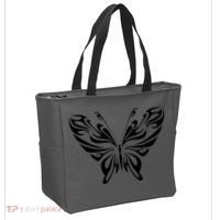 Butterfly Goth Fairy Grunge Graphic Symbol Tote Bag thumb 2