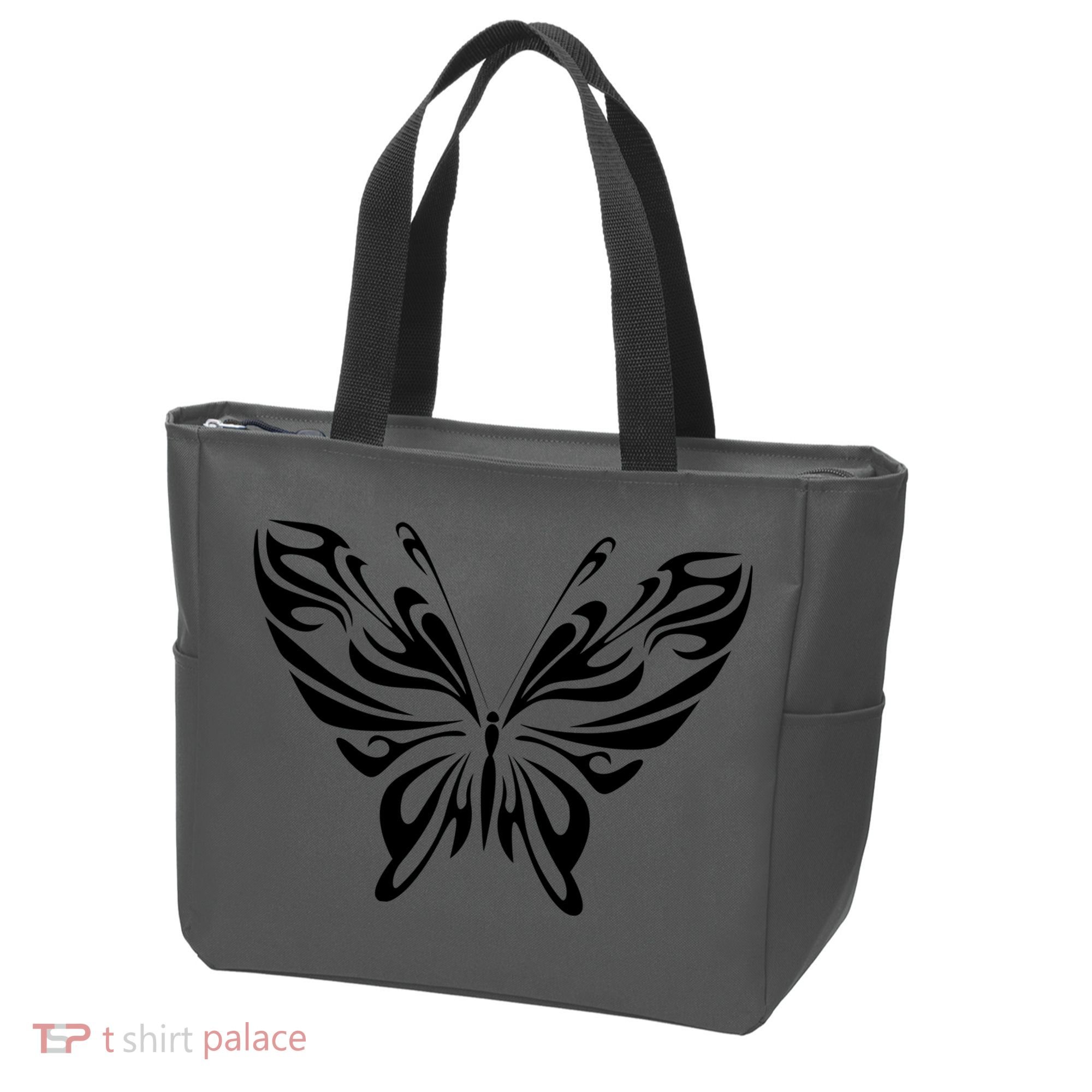 Butterfly Goth Fairy Grunge Graphic Symbol Tote Bag
