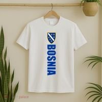 Bosnia Gift Flag Bosnia Herzegovina Sarajevo Emblem T-Shirt thumb 2