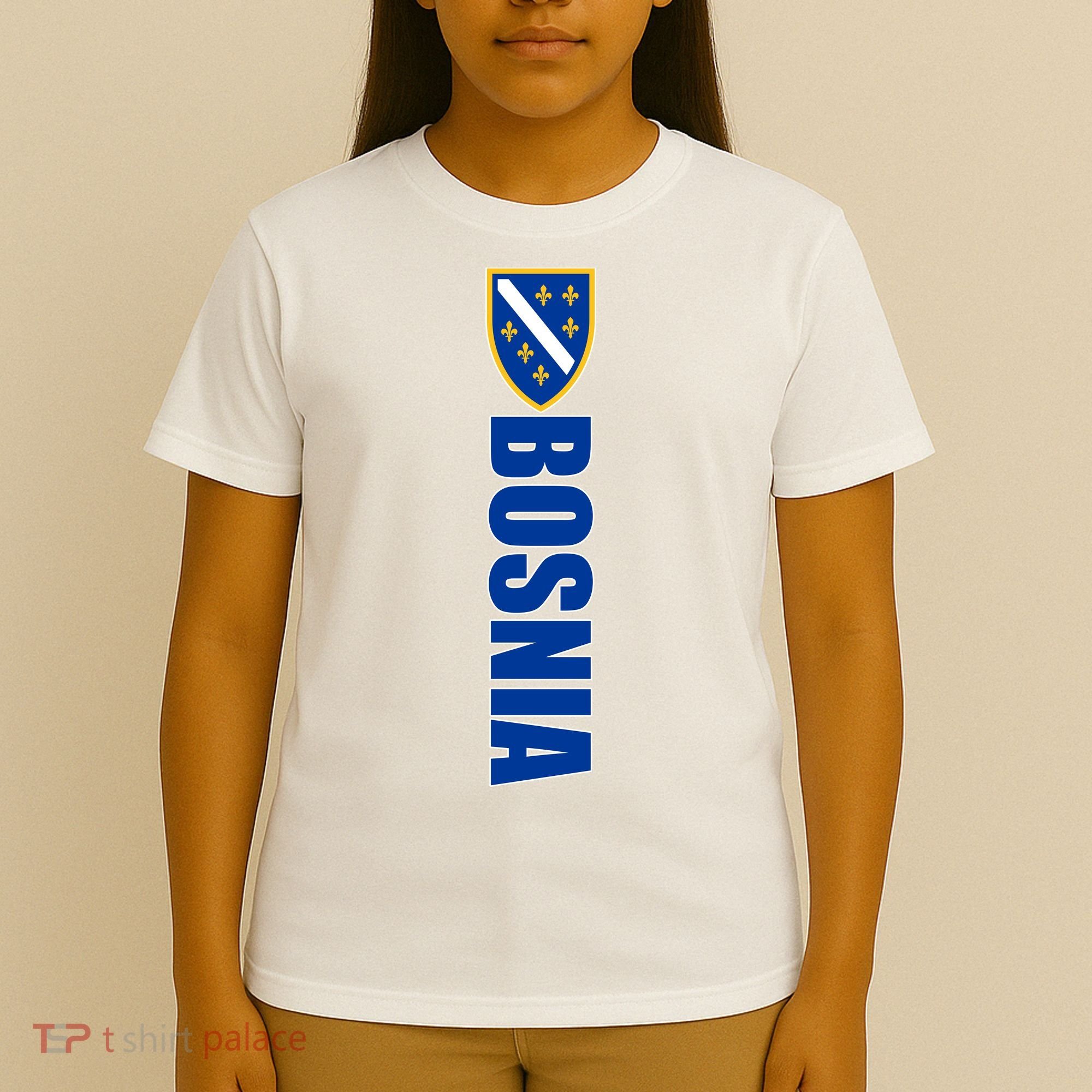 Bosnia Gift Flag Bosnia Herzegovina Sarajevo Emblem T-Shirt