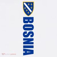 Bosnia Gift Flag Bosnia Herzegovina Sarajevo Emblem T-Shirt thumb 7