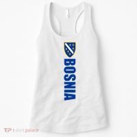Bosnia Gift Flag Bosnia Herzegovina Sarajevo Emblem Women's Tank Top thumb 0
