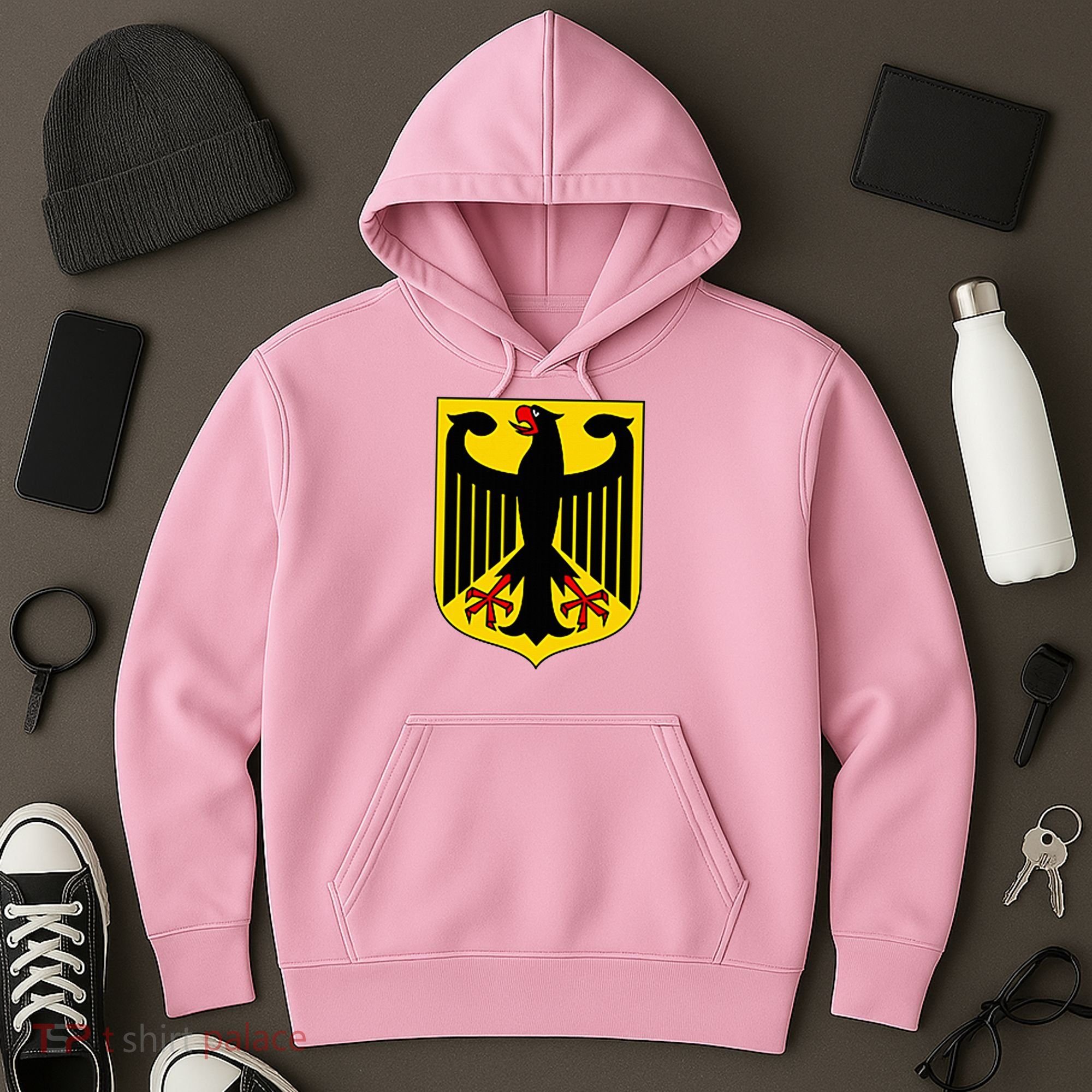 Badge Germany Flag Cool German Hoodie