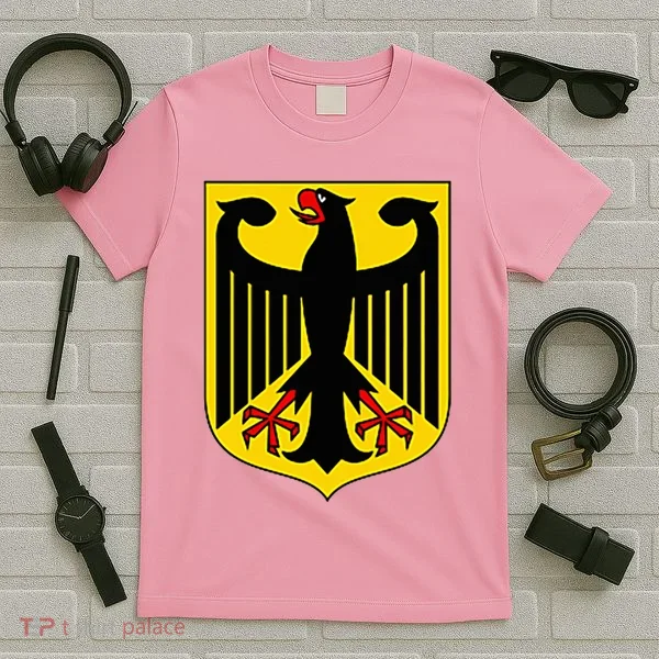 Badge Germany Flag Cool German T-Shirt