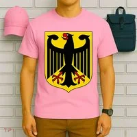 Badge Germany Flag Cool German T-Shirt thumb 6