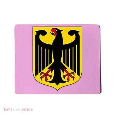 Badge Germany Flag Cool German Mousepad