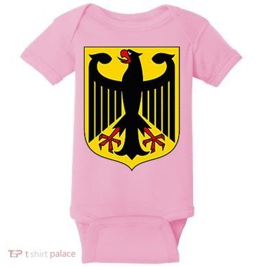 Badge Germany Flag Cool German Baby Bodysuit