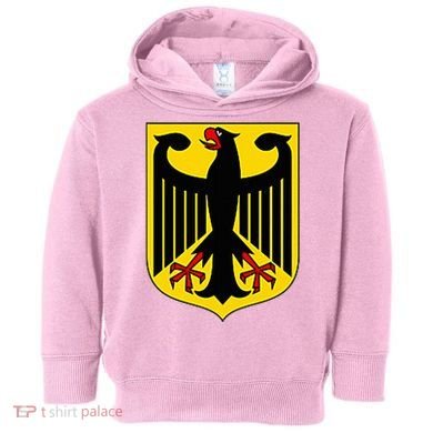Badge Germany Flag Cool German Toddler Hoodie