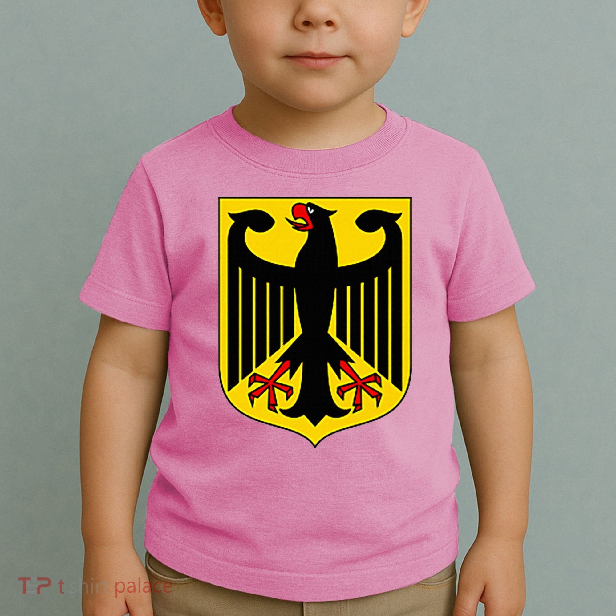 Badge Germany Flag Cool German Toddler T-Shirt