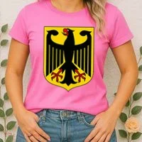 Badge Germany Flag Cool German Women's T-Shirt thumb 2