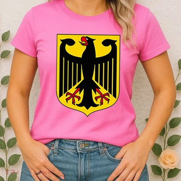 Badge Germany Flag Cool German Women's T-Shirt