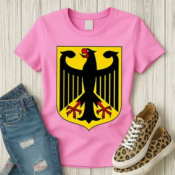 Badge Germany Flag Cool German Women's T-Shirt