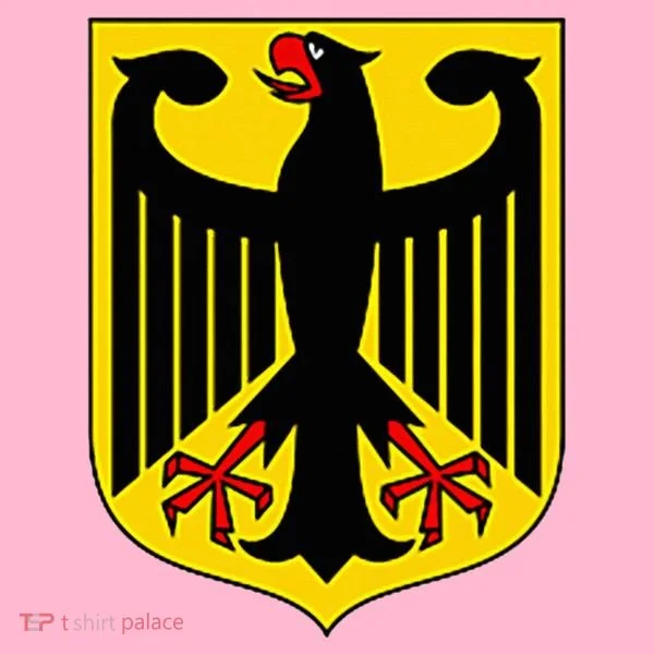 Badge Germany Flag Cool German Women's T-Shirt