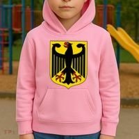 Badge Germany Flag Cool German Kids Hoodie thumb 2