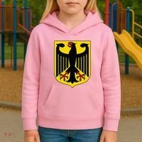Badge Germany Flag Cool German Kids Hoodie thumb 3