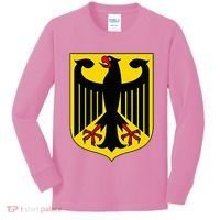 Badge Germany Flag Cool German Kids Long Sleeve Shirt thumb 0