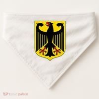 Badge Germany Flag Cool German USA-Made Doggie Bandana thumb 0