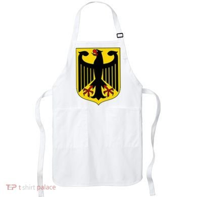 Badge Germany Flag Cool German Apron