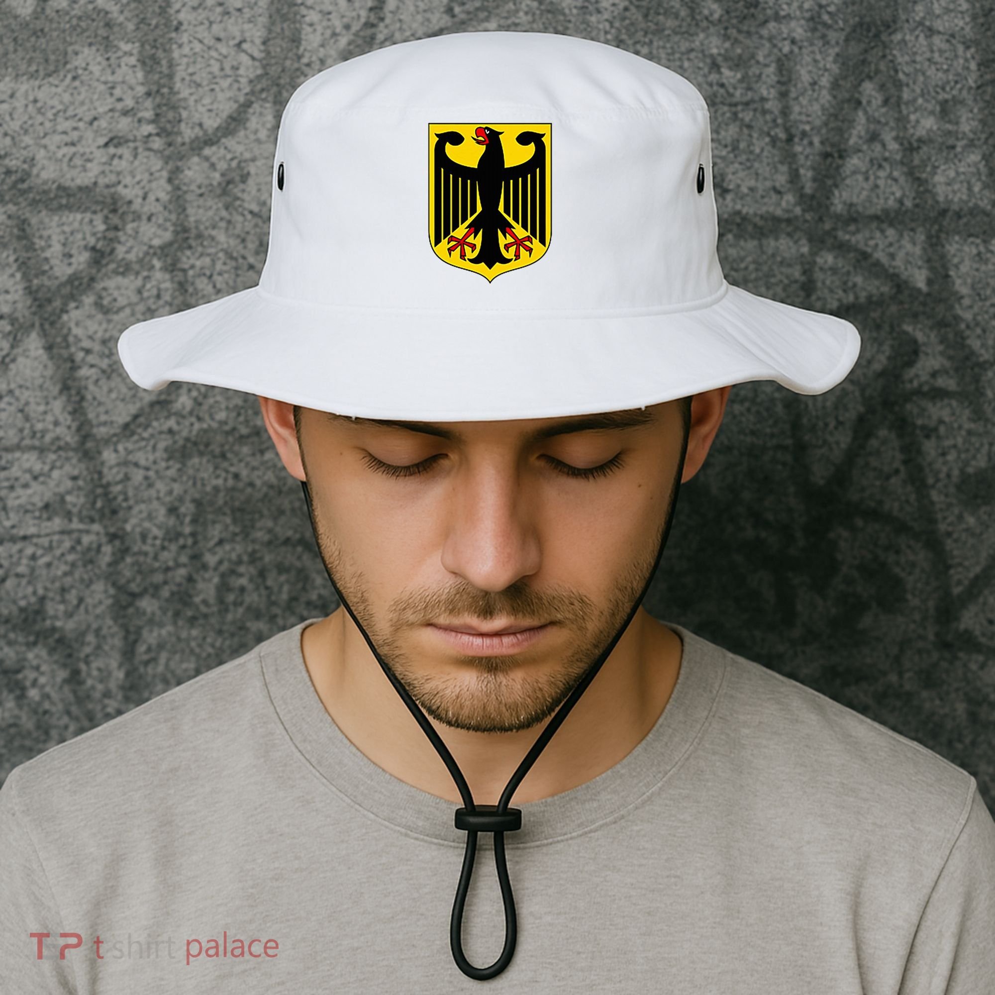 Badge Germany Flag Cool German Bucket Hat