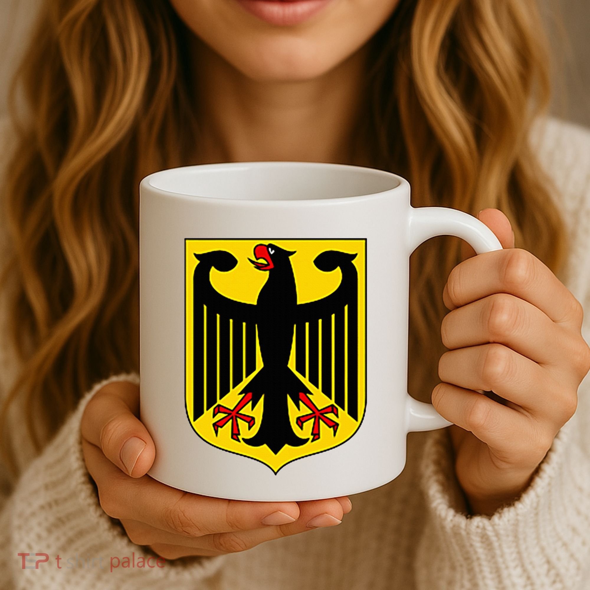 Badge Germany Flag Cool German Coffee Mug