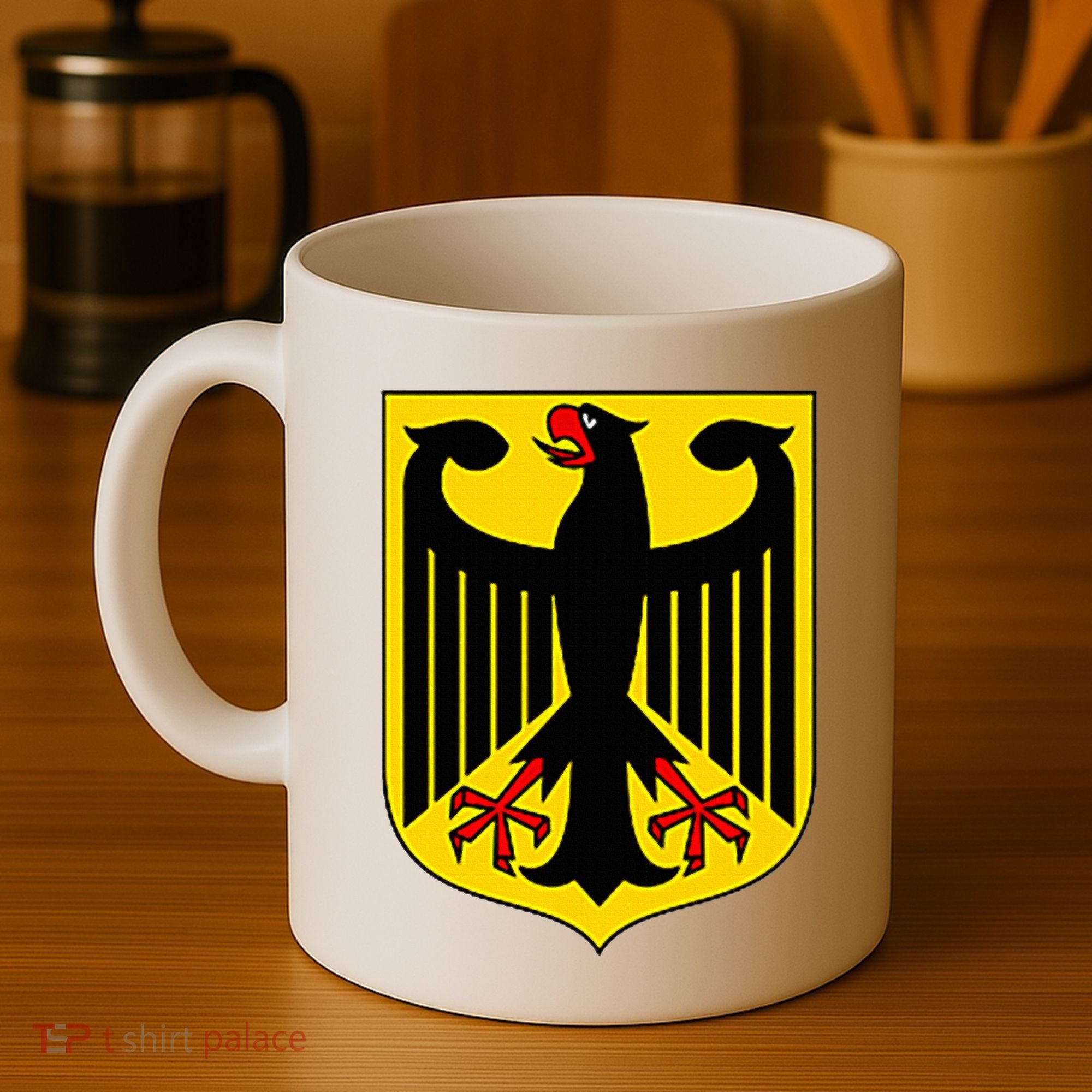 Badge Germany Flag Cool German Coffee Mug
