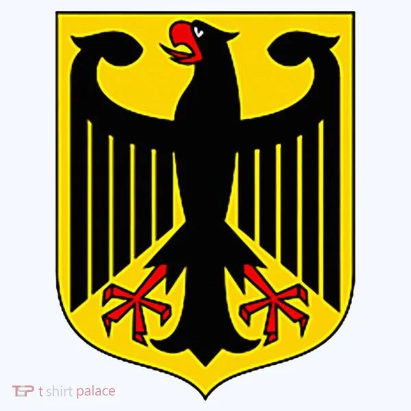 Badge Germany Flag Cool German Women's Hoodie