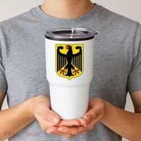 Badge Germany Flag Cool German Tumbler thumb 2