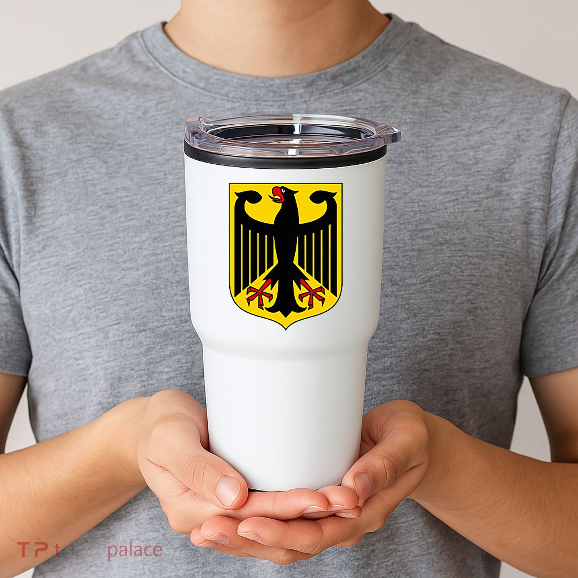 Badge Germany Flag Cool German Tumbler