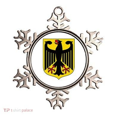 Badge Germany Flag Cool German Ornament