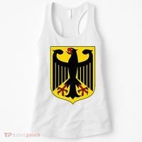 Badge Germany Flag Cool German Women's Tank Top thumb 0