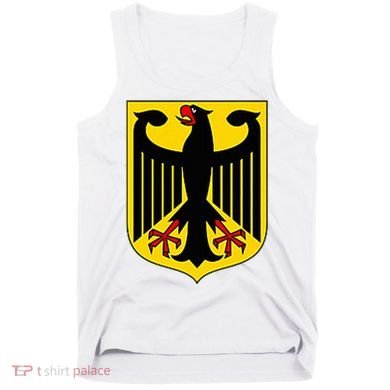 Badge Germany Flag Cool German Tank Top