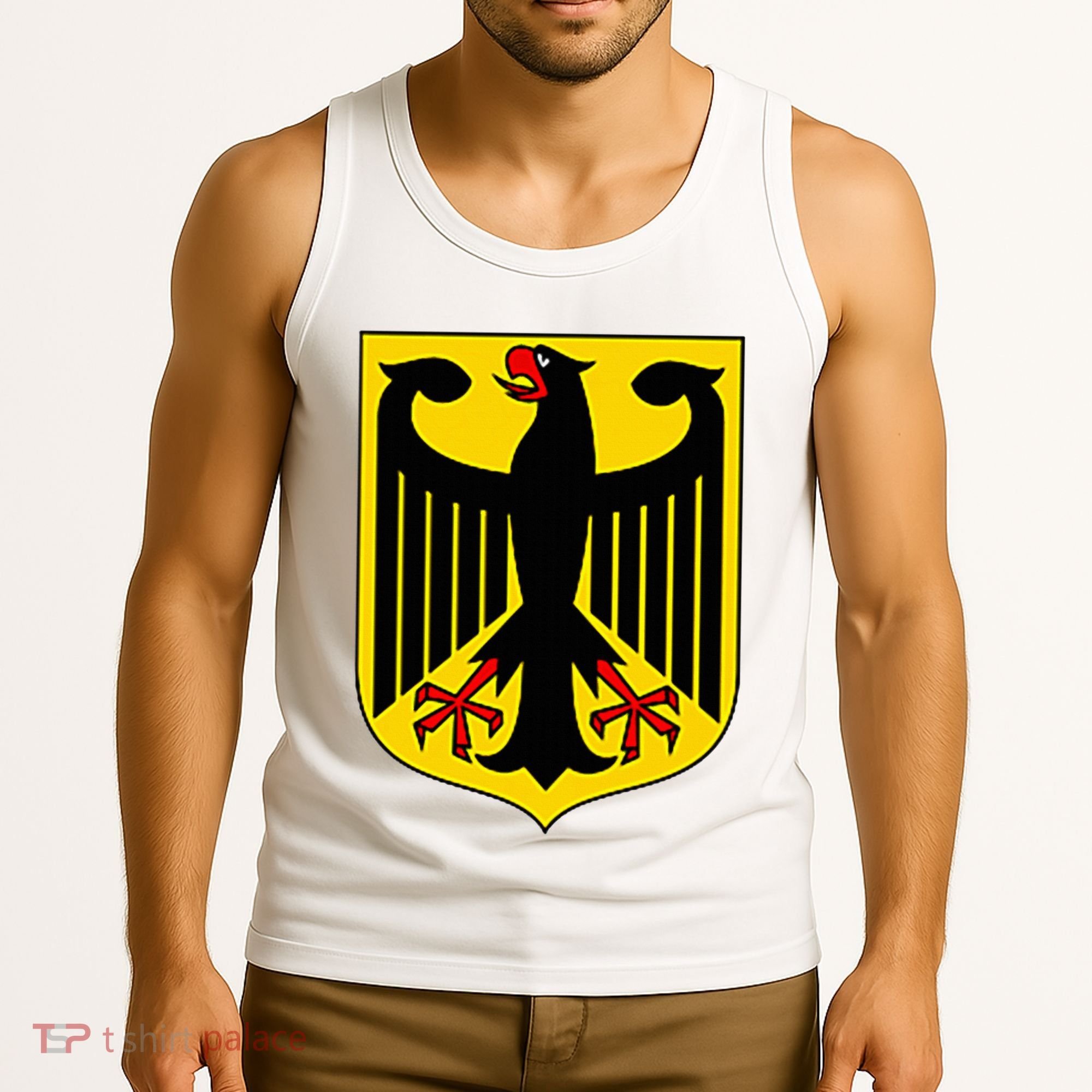 Badge Germany Flag Cool German Tank Top
