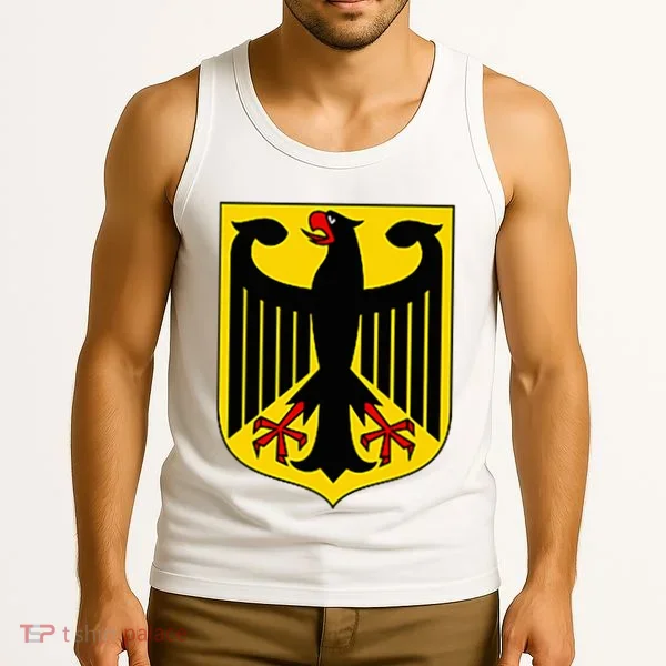 Badge Germany Flag Cool German Tank Top