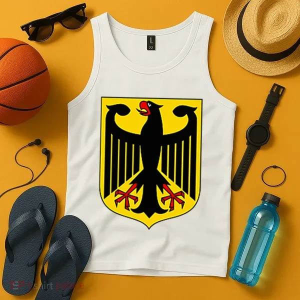 Badge Germany Flag Cool German Tank Top