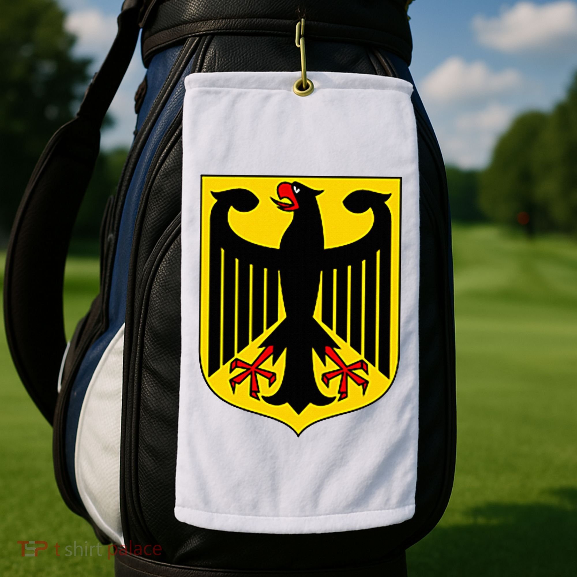 Badge Germany Flag Cool German Golf Towel