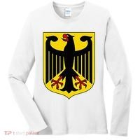 Badge Germany Flag Cool German Women's Long Sleeve Shirt thumb 0