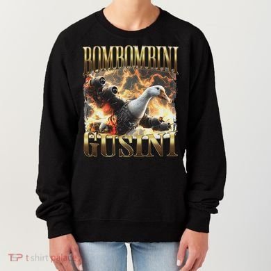 Bombombini Gusini Funny Italian Brainrot Meme Bootleg Women's Sweatshirt