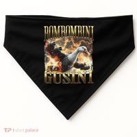 Bombombini Gusini Funny Italian Brainrot Meme Bootleg USA-Made Doggie Bandana thumb 0