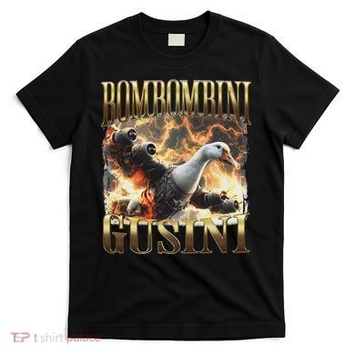 Bombombini Gusini Funny Italian Brainrot Meme Bootleg T-Shirt