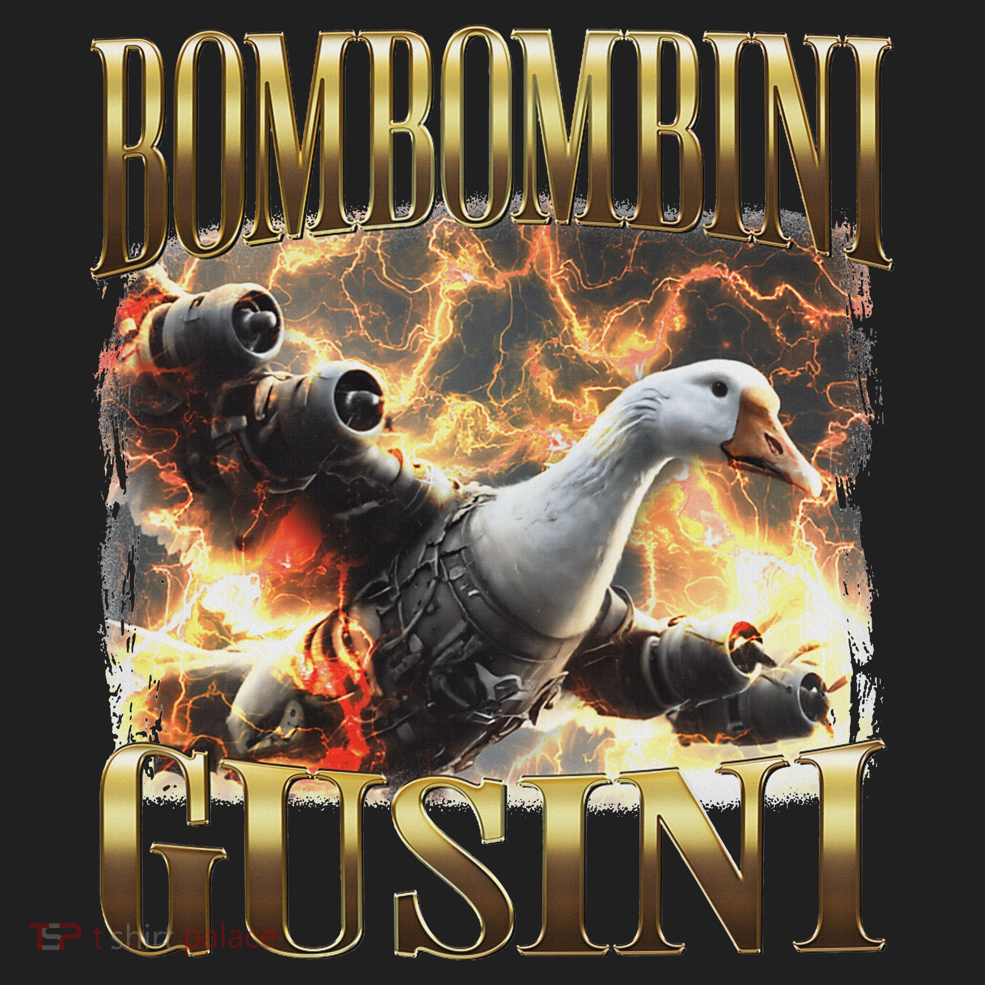 Bombombini Gusini Funny Italian Brainrot Meme Bootleg Beanie